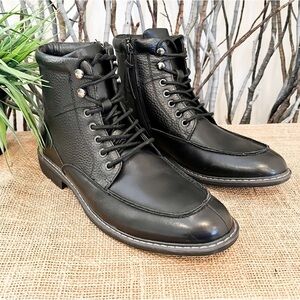 NEW Mark Nason Men’s Lace Up Black Size 8 Casual or Dress Boots